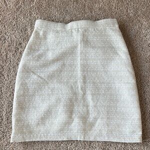 Halogen White Pencil Mini Skirt for Cocktail